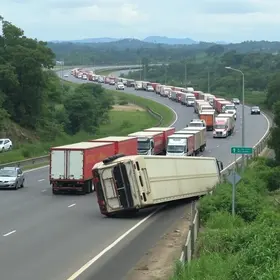 carretas tombam fernão dias