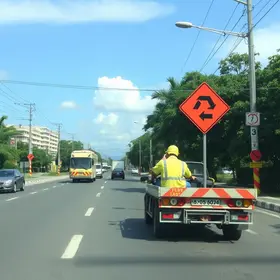 obras na Fernão Dias