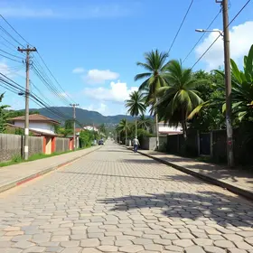 Pavimentação histórica da Fernão Dias